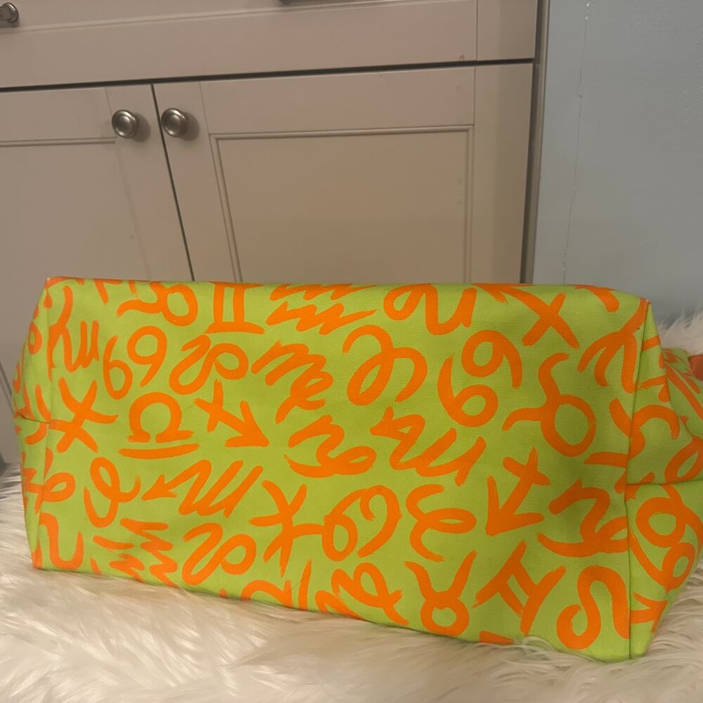 Jeremy Scott x Longchamp LePliage Zodiac (2015) Worn by Miley Cyrus | Pre-Loved♡ - Picture 6 of 10